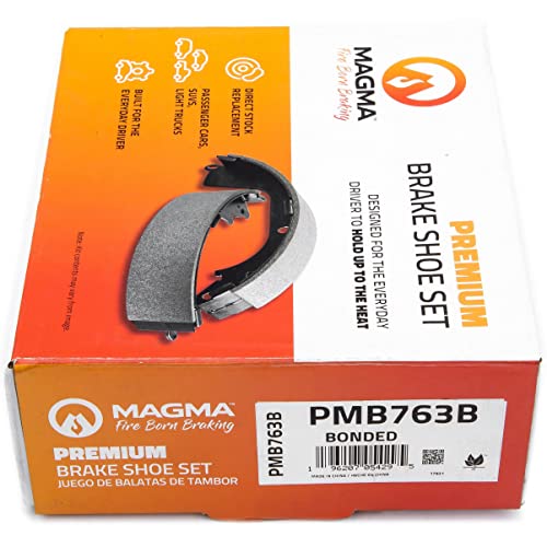MAGMA Premium PMB763B Bonded Shoes, Rear