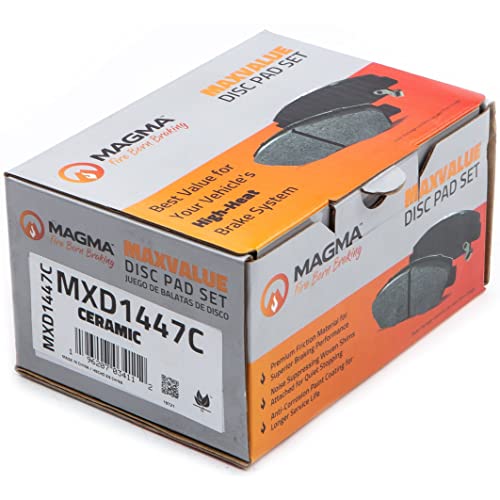 MAGMA MaxValue MXD1447C Ceramic Brake Pads, Front