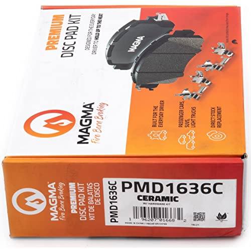 MAGMA Premium Ceramic Brake Pads PMD1636C