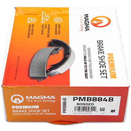 MAGMA Premium PMB884B Parking Brake Shoes