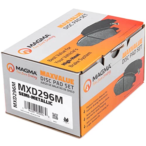 MAGMA MaxValue Semi-Metallic Brake Pads MXD296M