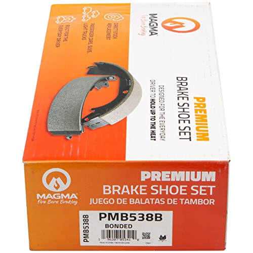 MAGMA Premium PMB538B Bonded Shoes, Rear