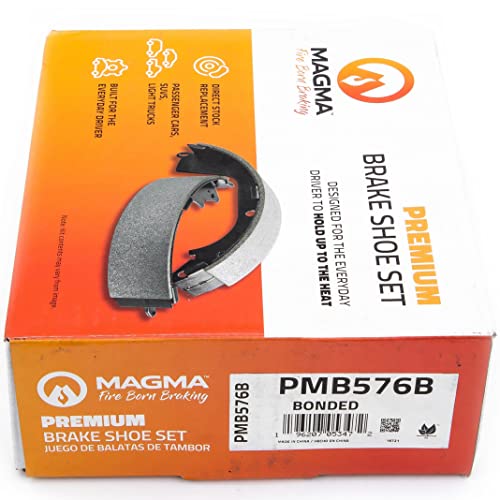 MAGMA Premium PMB576B Bonded Shoes, Rear