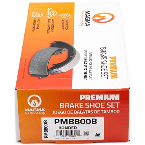 MAGMA Premium PMB800B Bonded Shoes, Rear
