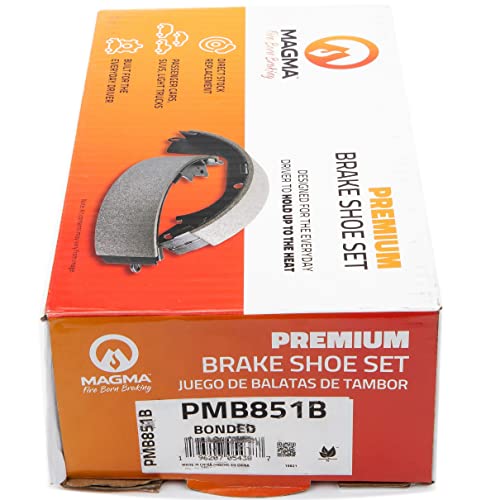 MAGMA Premium Parking Brake Shoes PMB851B