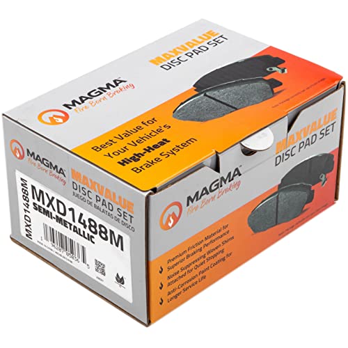 MAGMA MaxValue Semi-Metallic Brake Pads MXD1488M