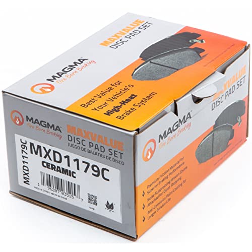 MAGMA MaxValue MXD1179C Ceramic Brake Pads, Front