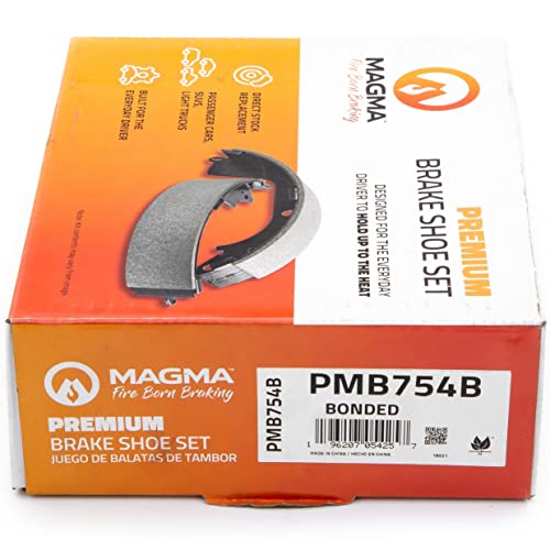 MAGMA Premium PMB754B Bonded Shoes, Rear