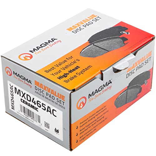MAGMA MaxValue MXD465AC Ceramic Brake Pads, Front