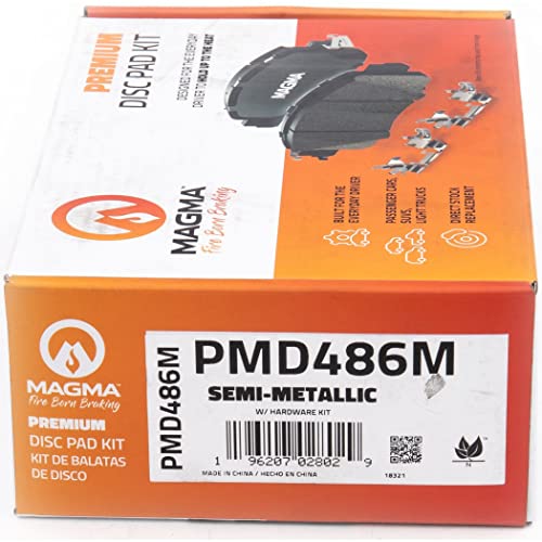 MAGMA Premium Semi-Metallic Brake Pads PMD486M
