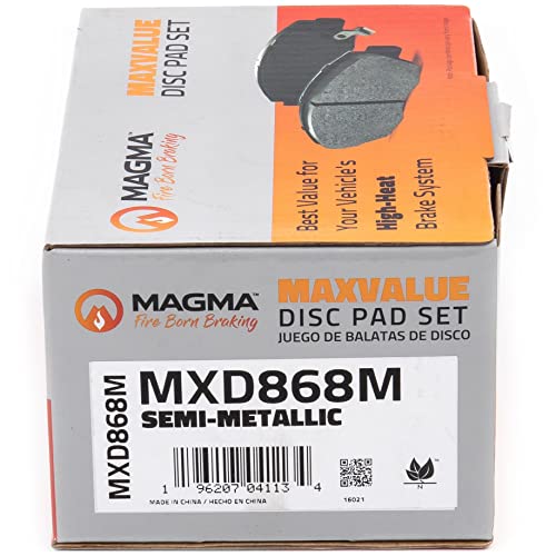 MAGMA MaxValue Semi-Metallic Brake Pads MXD868M