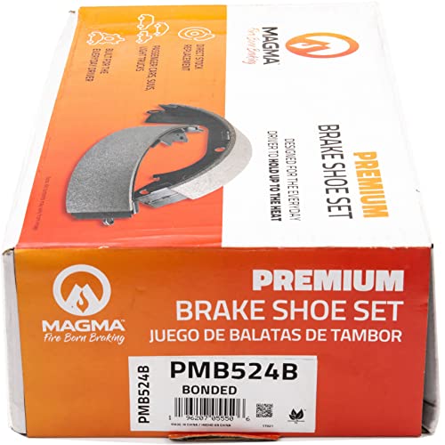 MAGMA Premium PMB524B Bonded Shoes, Rear