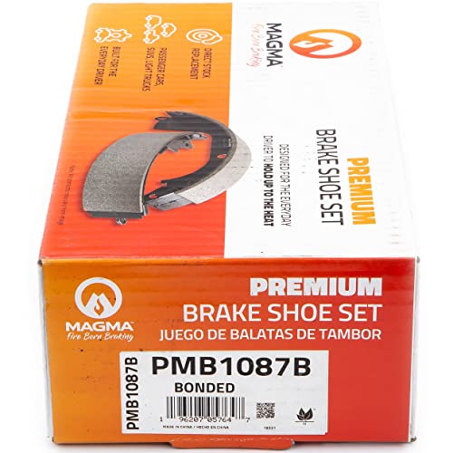 MAGMA Premium Parking Brake Shoes PMB1087B