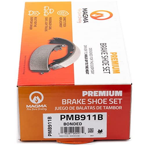 MAGMA Premium PMB911B Bonded Shoes, Rear