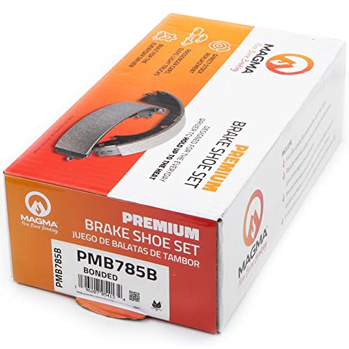 MAGMA Premium PMB785B Bonded Shoes, Rear
