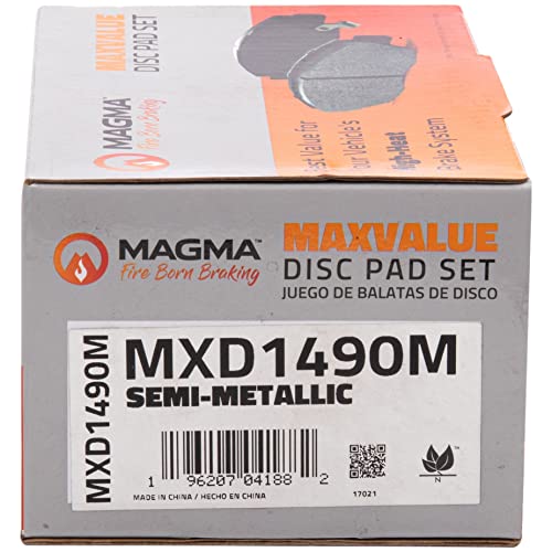 MAGMA MaxValue Semi-Metallic Brake Pads MXD1490M