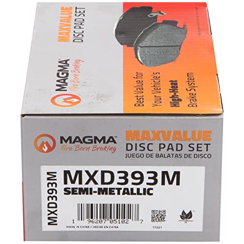 MAGMA MaxValue Semi-Metallic Brake Pads MXD393M