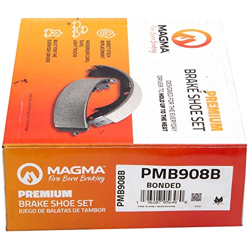 MAGMA Premium Parking Brake Shoes PMB908B