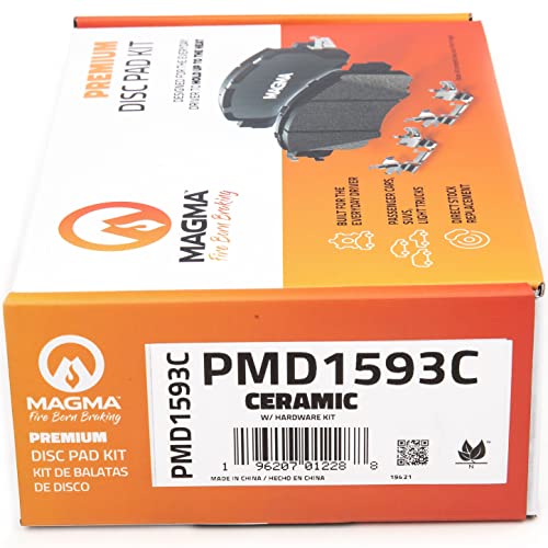 MAGMA Premium Ceramic Brake Pads PMD1593C