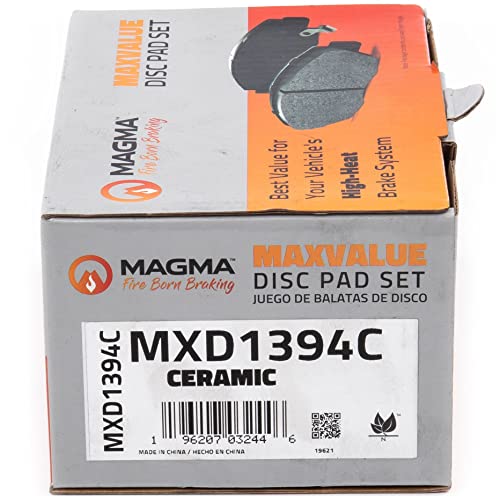 MAGMA MaxValue MXD1394C Ceramic Brake Pads, Front