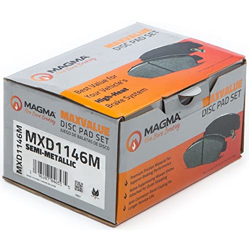 MAGMA MaxValue Semi-Metallic Brake Pads MXD1146M