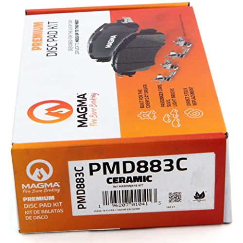 MAGMA Premium Ceramic Brake Pads PMD883C