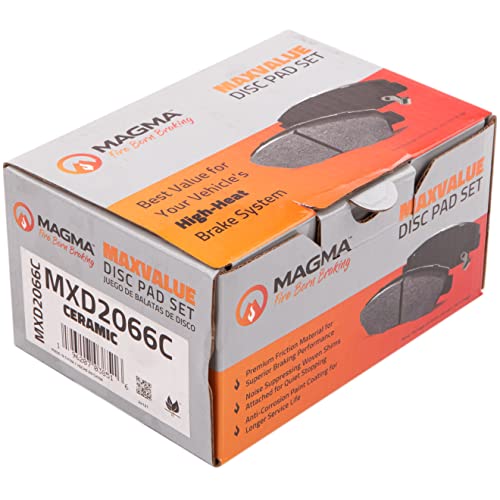 MAGMA MaxValue MXD2066C Ceramic Brake Pads, Front