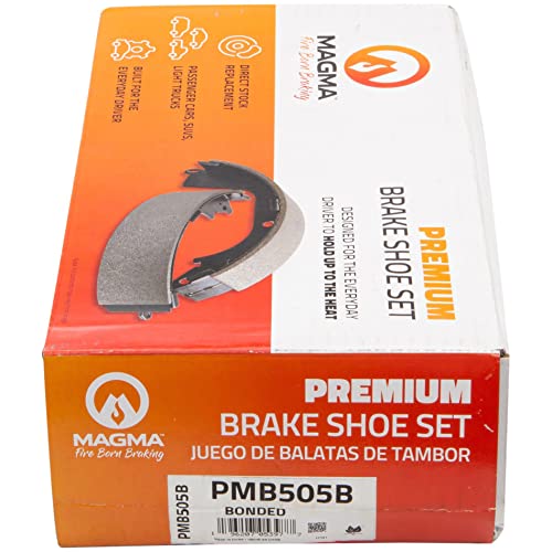 MAGMA Premium PMB505B Bonded Shoes, Rear