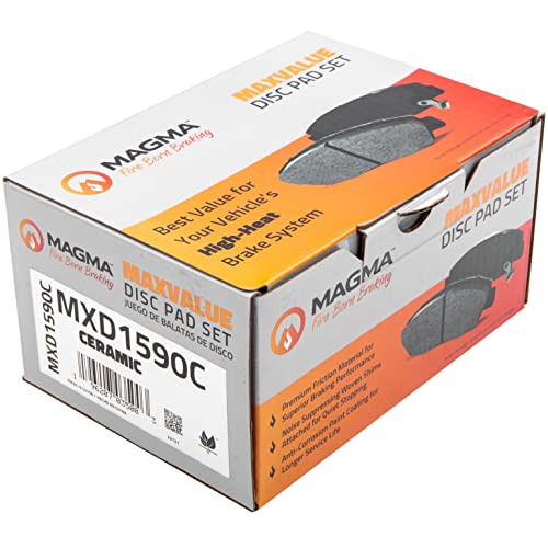 MAGMA MaxValue MXD1590C Ceramic Brake Pads, Front