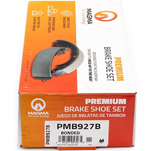 MAGMA Premium Parking Brake Shoes PMB927B