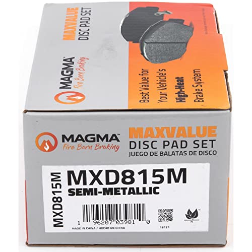 MAGMA MaxValue Semi-Metallic Brake Pads MXD815M