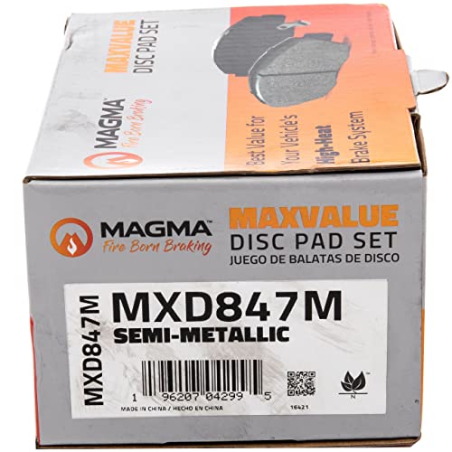 MAGMA MaxValue Semi-Metallic Brake Pads MXD847M