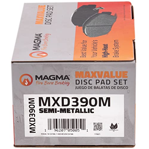 MAGMA MaxValue MXD390M Semi-Metallic Brake Pads