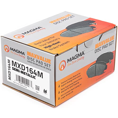 MAGMA MaxValue Semi-Metallic Brake Pads MXD164M