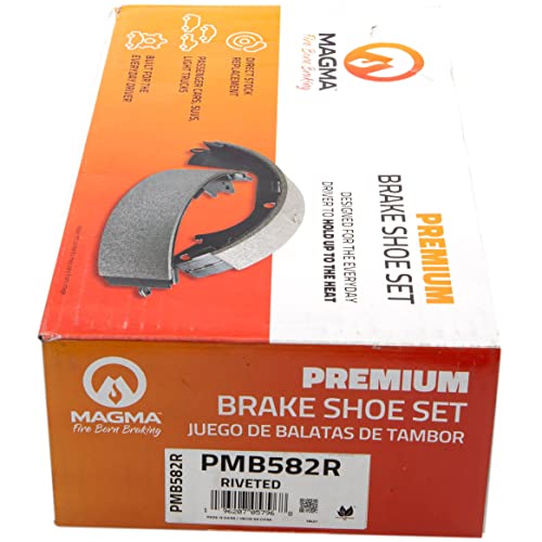MAGMA Premium PMB582R Riveted Shoes, Rear