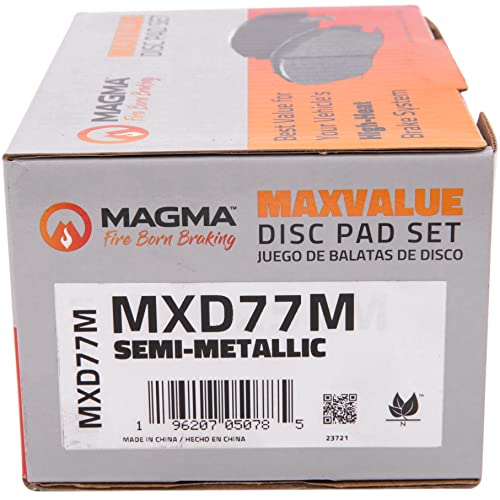 MAGMA MaxValue Semi-Metallic Brake Pads MXD77M