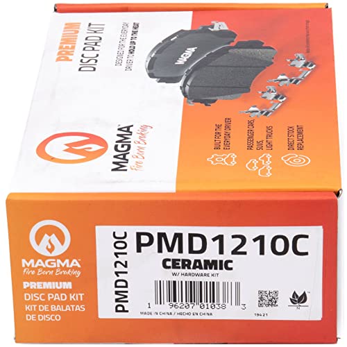 MAGMA Premium Ceramic Brake Pads PMD1210C