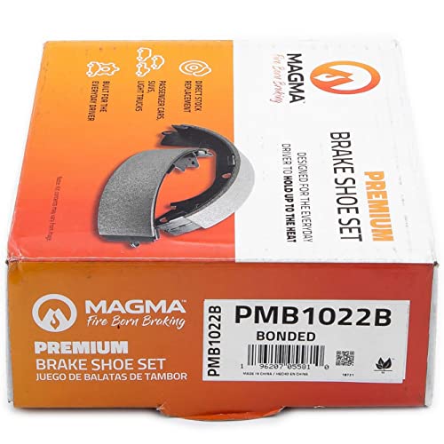 MAGMA Premium Parking Brake Shoes PMB1022B