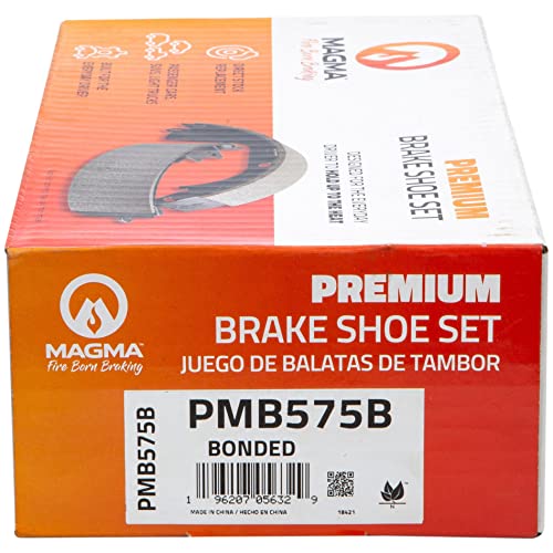 MAGMA Premium PMB575B Bonded Shoes, Rear