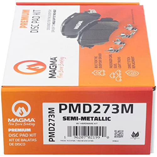 MAGMA Premium PMD273M Semi-Metallic Brake Pads