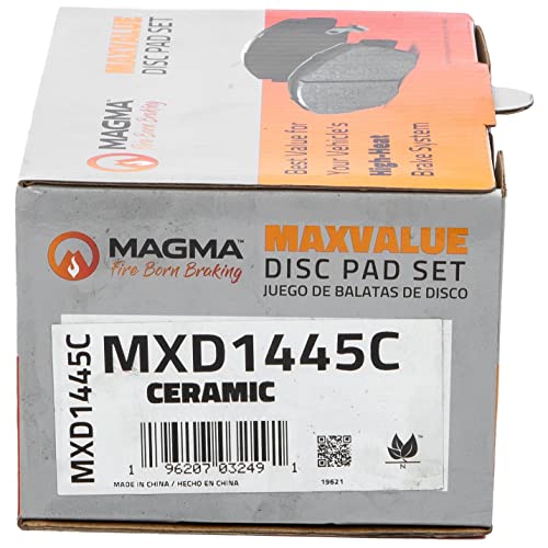 MAGMA MaxValue MXD1445C Ceramic Brake Pads, Rear