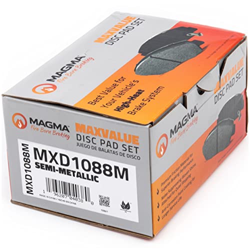 MAGMA MaxValue Semi-Metallic Brake Pads MXD1088M