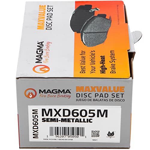 MAGMA MaxValue Semi-Metallic Brake Pads MXD605M