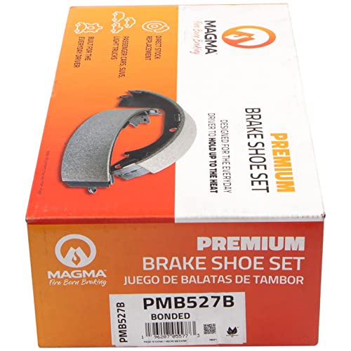 MAGMA Premium PMB527B Bonded Shoes, Rear