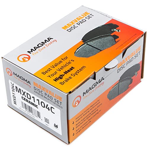 MAGMA MaxValue MXD1104C Ceramic Brake Pads, Front