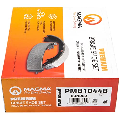 MAGMA Premium PMB1044B Bonded Shoes, Rear
