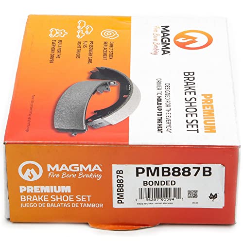 MAGMA Premium PMB887B Parking Brake Shoes