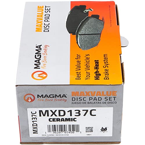 MAGMA MaxValue MXD137C Ceramic Brake Pads, Front