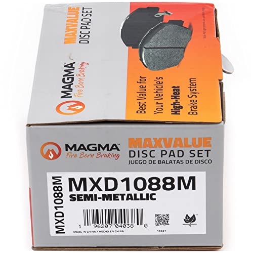 MAGMA MaxValue Semi-Metallic Brake Pads MXD1088M