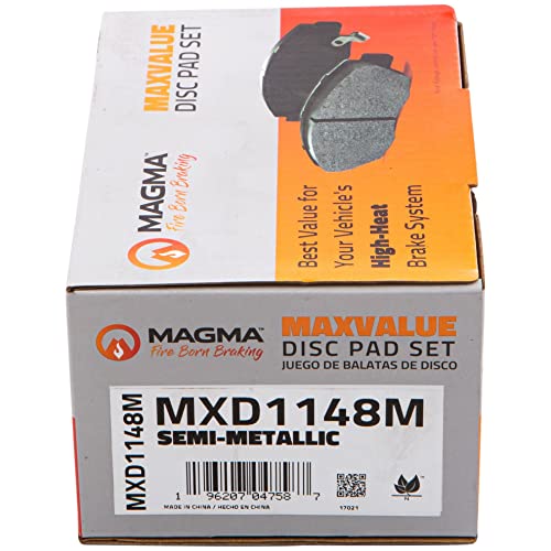 MAGMA MaxValue Semi-Metallic Brake Pads MXD1148M